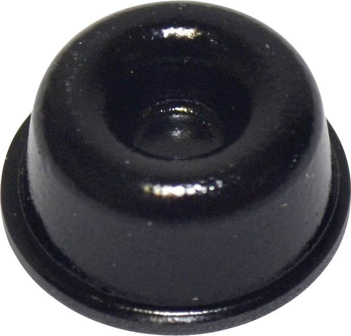 TOOLCRAFT PD2210SW Gerätefuß selbstklebend, rund Schwarz (Ø x H) 22.3 mm x 10.1 mm