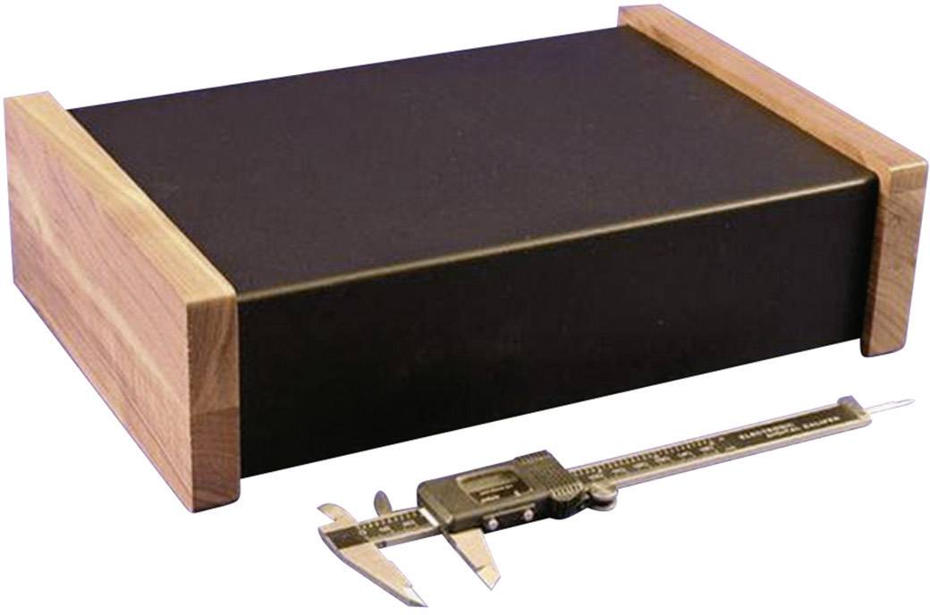 Hammond Electronics 1441-24BK3CWW Universal-Gehäuse 305 x 203 x 76 Stahl Schwarz 1St.