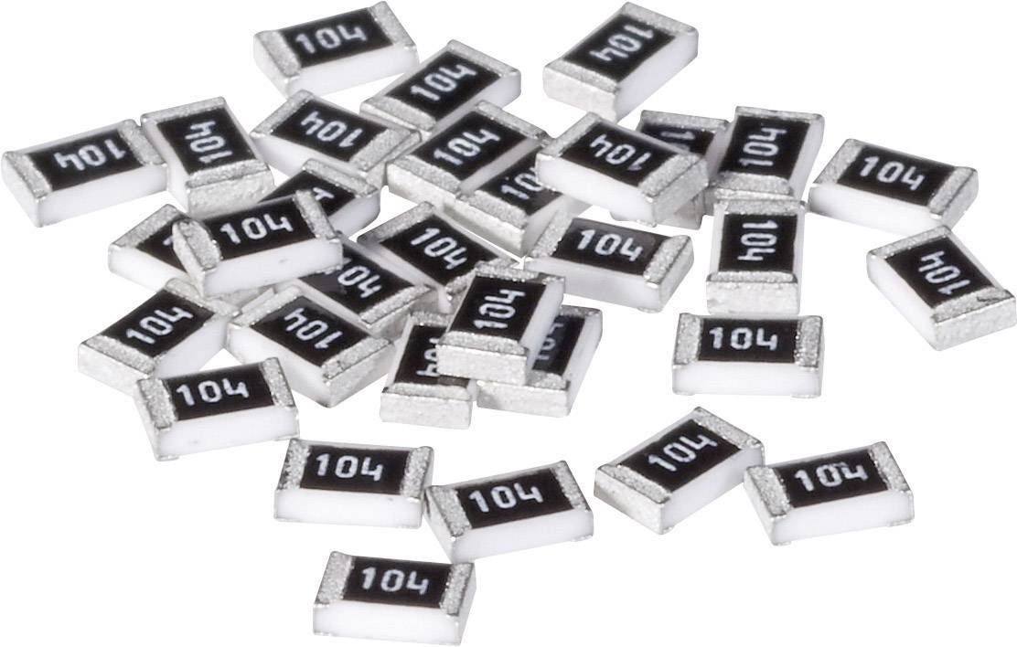 Oberfläche montierte Widerstände mit der Aufschrift '104' in einem Haufen.