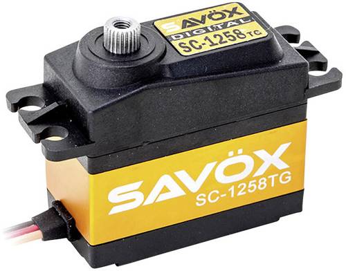Savöx Standard-Servo SC-1258TG Digital-Servo Getriebe-Material: Metall Stecksystem: JR