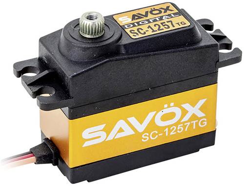 Savöx Standard-Servo SC-1257TG Digital-Servo Getriebe-Material: Metall Stecksystem: JR