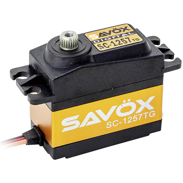 Savöx Standard-Servo SC-1257TG Digital-Servo Getriebe-Material: Metall Stecksystem: JR