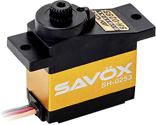 Savöx Mini-Servo SH-0253 Digital-Servo Getriebe-Material: Kunststoff Stecksystem: JR