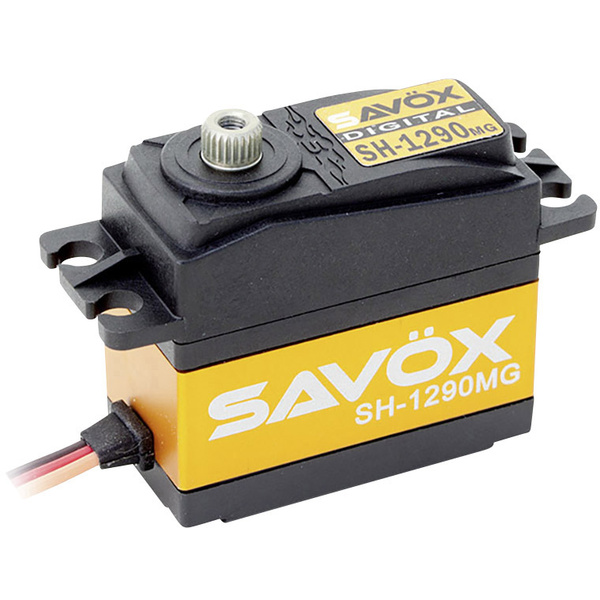 Savöx Standard-Servo SH-1290MG Digital-Servo Getriebe-Material: Metall Stecksystem: JR