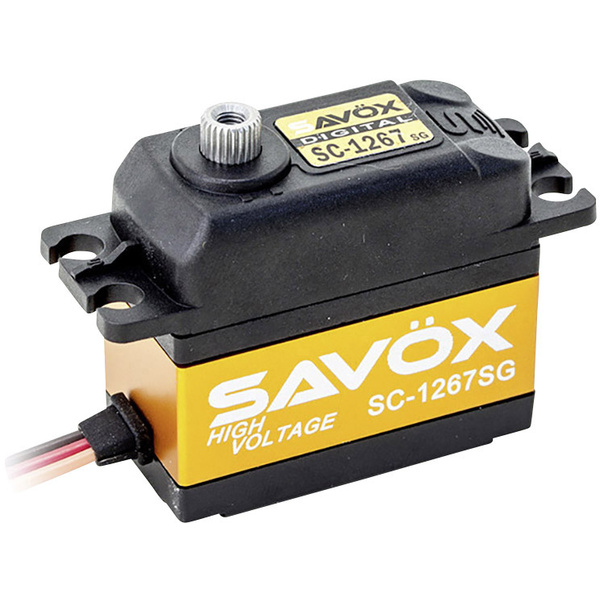 Savöx Standard-Servo SC-1267SG Digital-Servo Getriebe-Material: Metall Stecksystem: JR