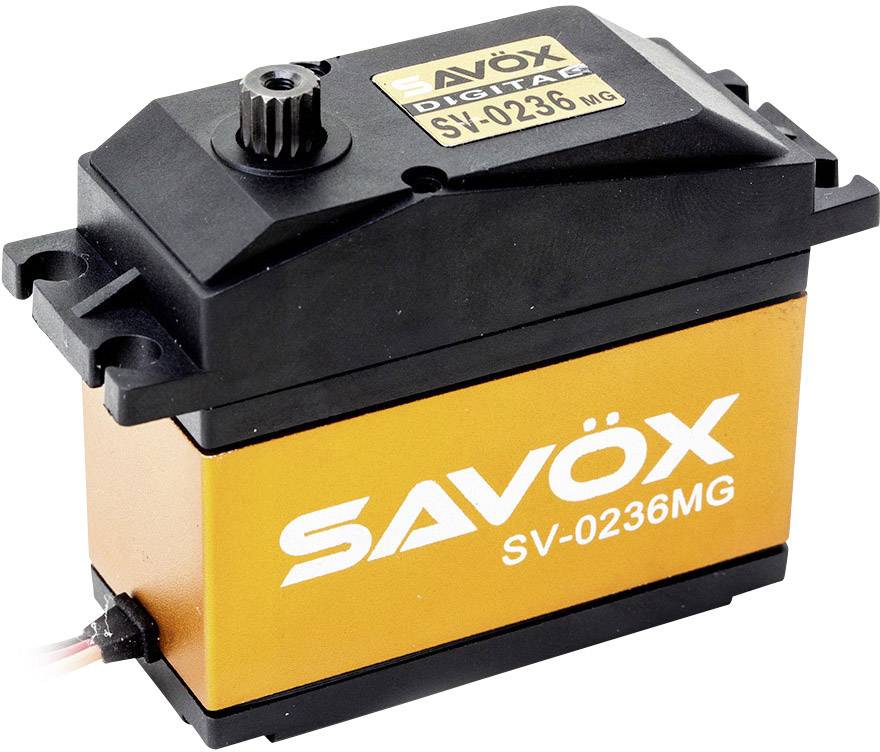 Savöx Spezial-Servo SV-0236MG Digital-Servo Getriebe-Material: Metall Stecksystem: JR