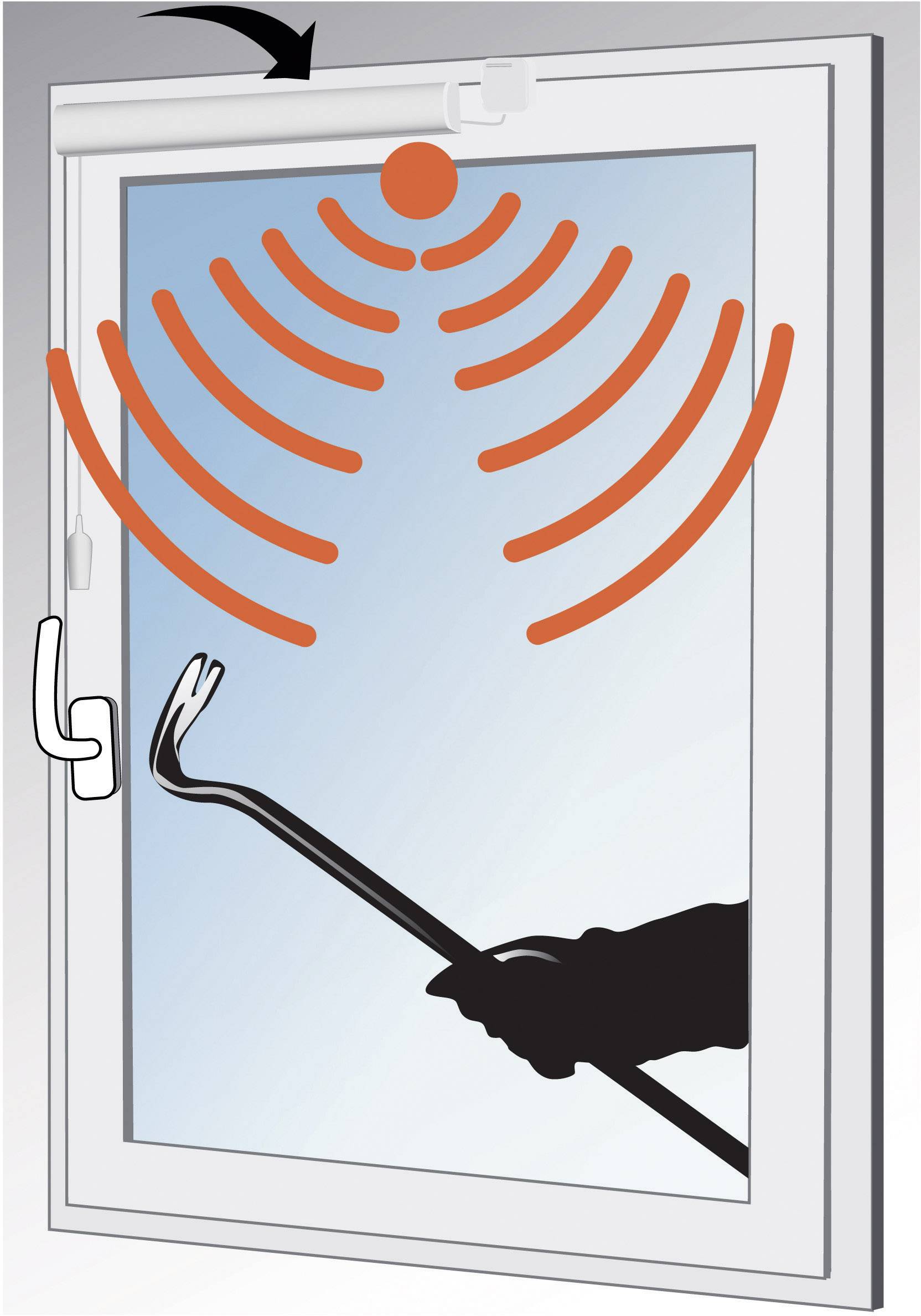 WinFlip Automatischer Fensteröffner Weiß