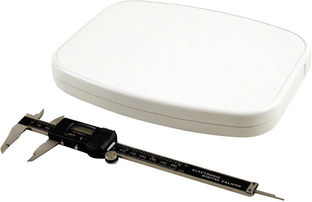 Hammond Electronics 1599TABLGY Hand-Gehäuse 240 x 190 x 30 ABS Lichtgrau 1 St.