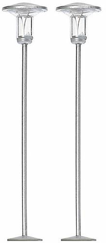 H0 Parklaterne, Siedlungsleuchte einfach Fertigmodell 2St.