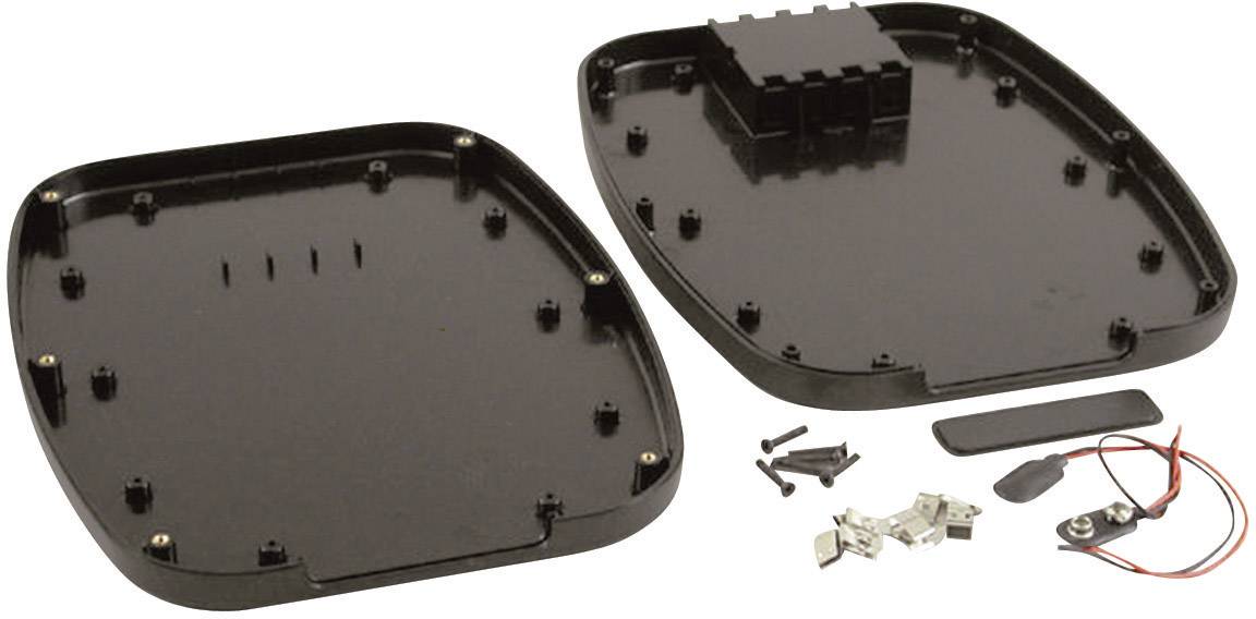 Hammond Electronics 1599TABLBKBAT Hand-Gehäuse 240 x 190 x 30 ABS Schwarz 1St.