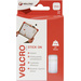 VELCRO® VEL-EC60235 Klettquadrate zum Aufkleben Haft- und Flauschteil (L x B) 25 mm x 25 mm Weiß 24