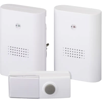 Funkklingel Komplett-Set Heidemann 70802 HX Twin Funkklingel Komplett-Set Heidemann 70802 HX Twin