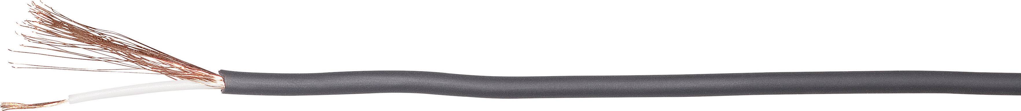 BKL Electronic 1509000 Audiokabel 1 x 0.14 mm² Schwarz Meterware