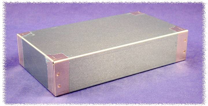 Hammond Electronics 1444-33 Universal-Gehäuse 432 x 254 x 102 Aluminium Natur 1 St.