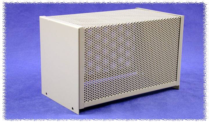 Hammond Electronics 1451-30 Gehäuse-Haube 432 x 254 x 132 Stahl Grau 1 St.