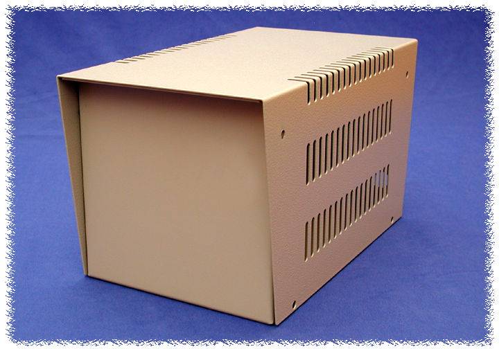 Hammond Electronics 1453C Instrumenten-Gehäuse 279 x 178 x 178 Stahl Grau 1 St.