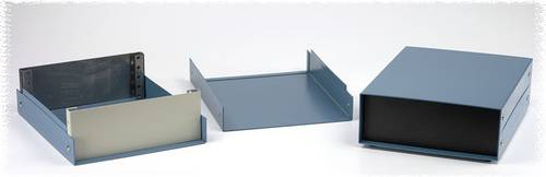 Hammond Electronics 1458C4B Instrumenten-Gehäuse 152 x 152 x 101 Aluminium Blau 1 St.
