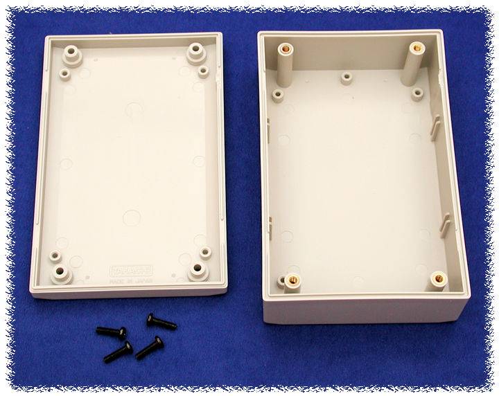 Hammond Electronics 1597X Universal-Gehäuse 140 x 90 x 45 ABS Grau 1 St.