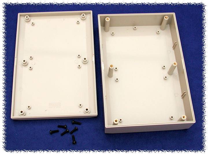 Hammond Electronics 1597Y Universal-Gehäuse 200 x 135 x 50 ABS Grau 1 St.