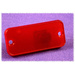 Hammond Electronics 1455LPLTRD Endplatte (L x B x H) 8 x 103 x 30.5 mm ABS Rot (transparent) 2 St.