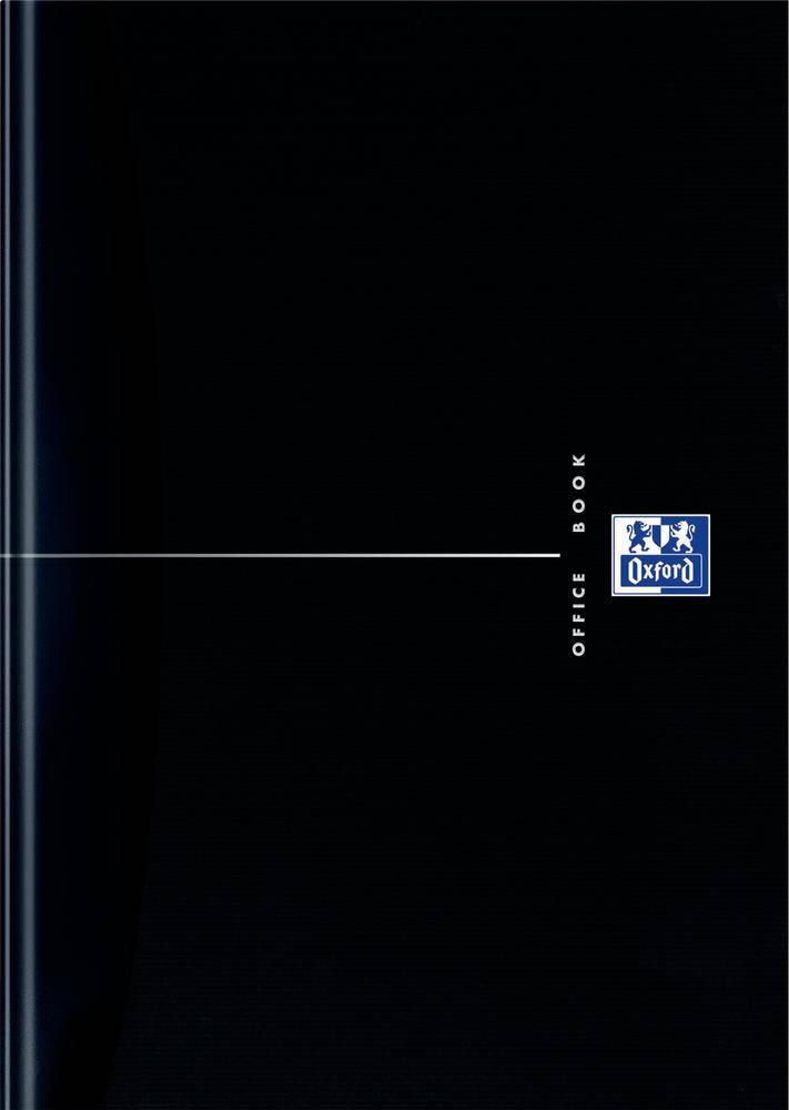 Geschäftsbuch Smart Black A4 liniert 96 Blatt schwarz