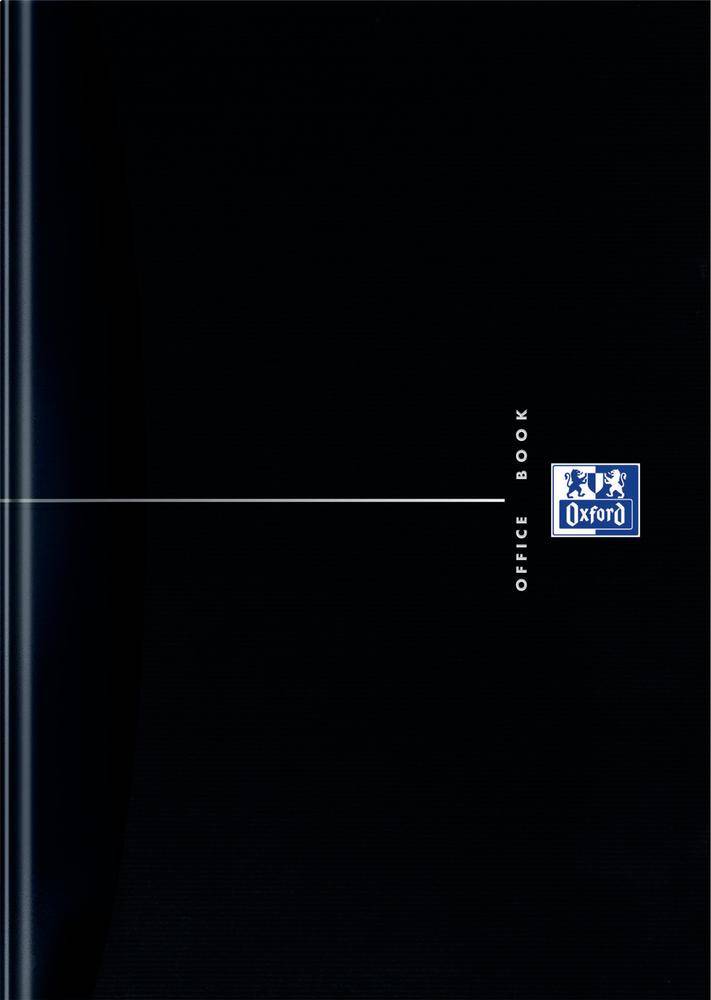 Geschäftsbuch Smart Black A5 liniert 96 Blatt schwarz