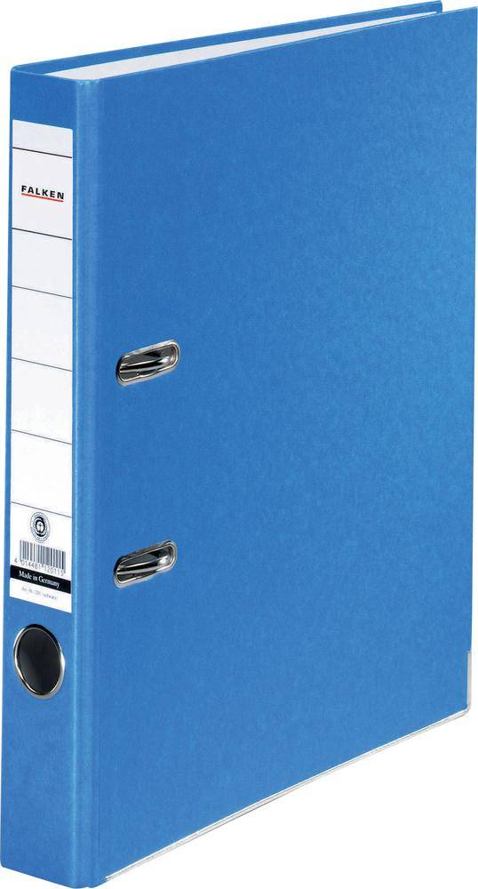 FALKEN Ordner Recycolor /11286317, blau, Rücken 50mm, für A4