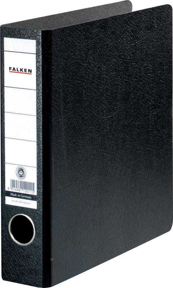 Ordner A5 hoch Hartpappe 50mm schwarz