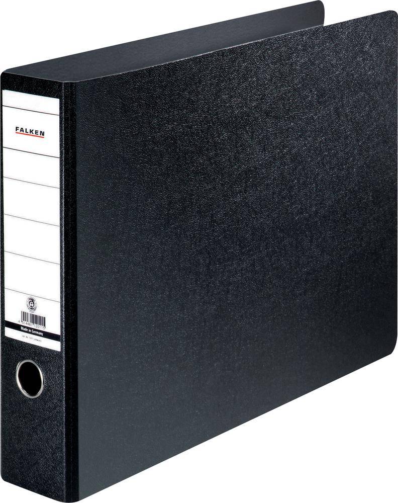 Ordner A3 quer Hartpappe 75mm schwarz