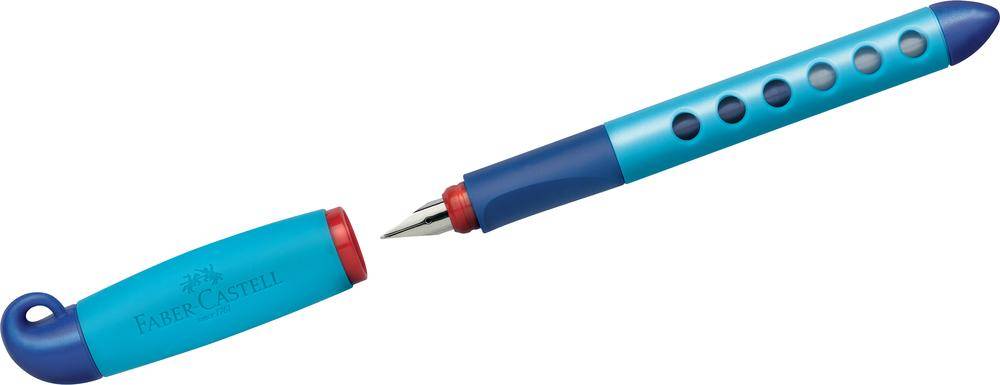 Schulfüller Scribolino Linkshänder L blau