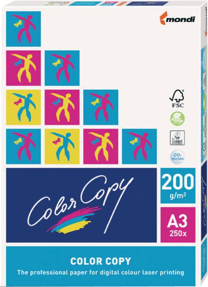 Mondi Color Copy 140618 Laser Druckerpapier DIN A3 250 Blatt Weiß