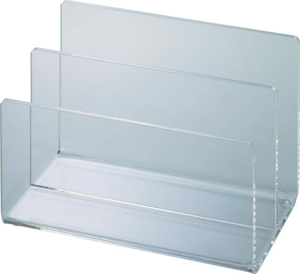 Kartenständer Acryl glasklar