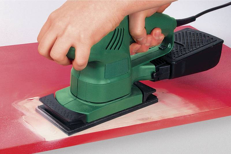 Wolfcraft 1124000 Schwingschleifpapier mit Klett, gelocht Körnung (num) 180 (L x B) 185mm x 93mm 10St.