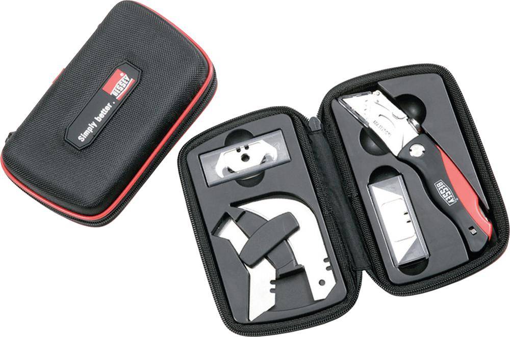 Universalmesserset 20-tlg.klappbar m.Nylonetui BESSEY