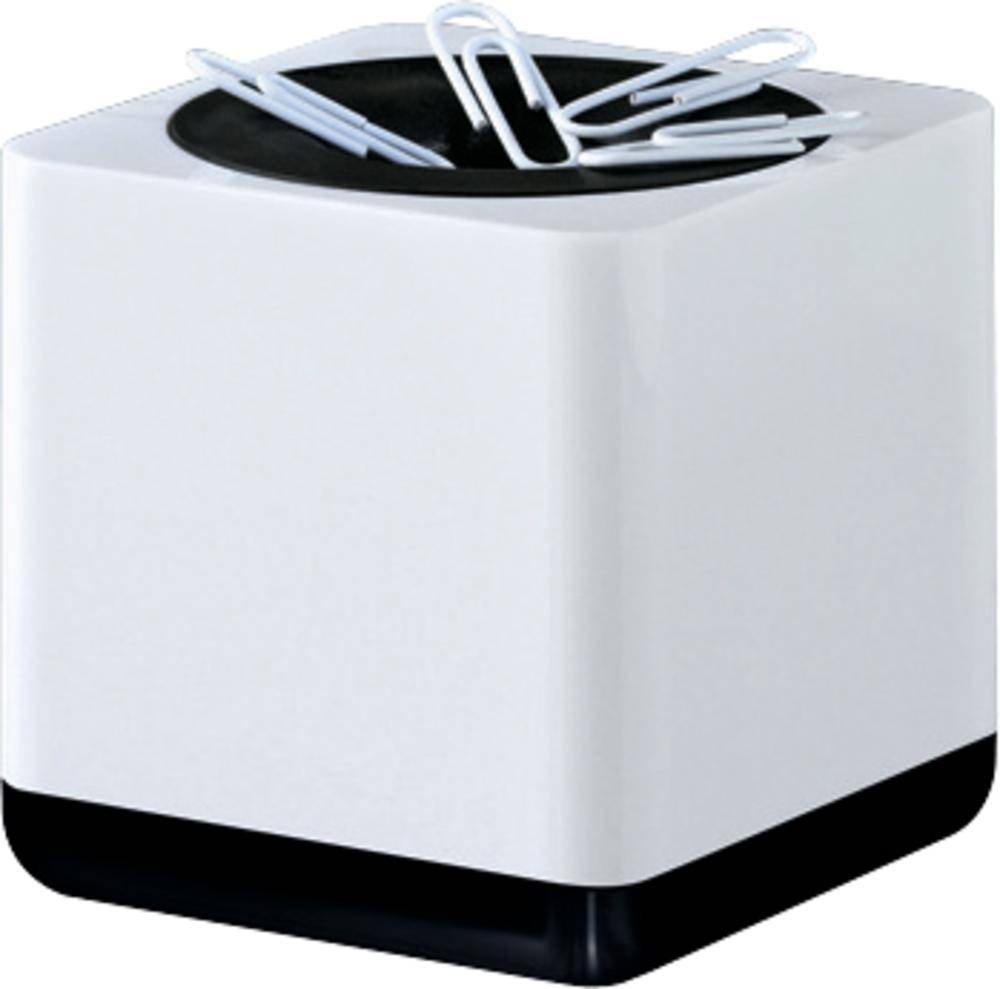 Klammernspender i-Line weiß-schwarz