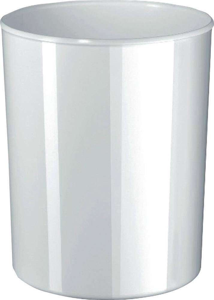 HAN Papierkorb i-Line, 20 Liter, Kunststoff, rund, weiß (81420086)