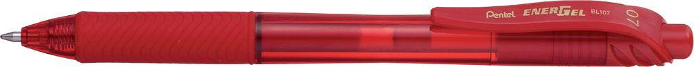 Pentel Tintenroller EnerGel X, rot/BL107-B, rot, 0,35mm / Ø 0,7mm
