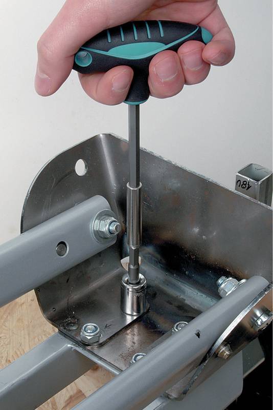 Wolfcraft Werkstatt Bit-Schraubendreher 1/4" (6.3 mm)