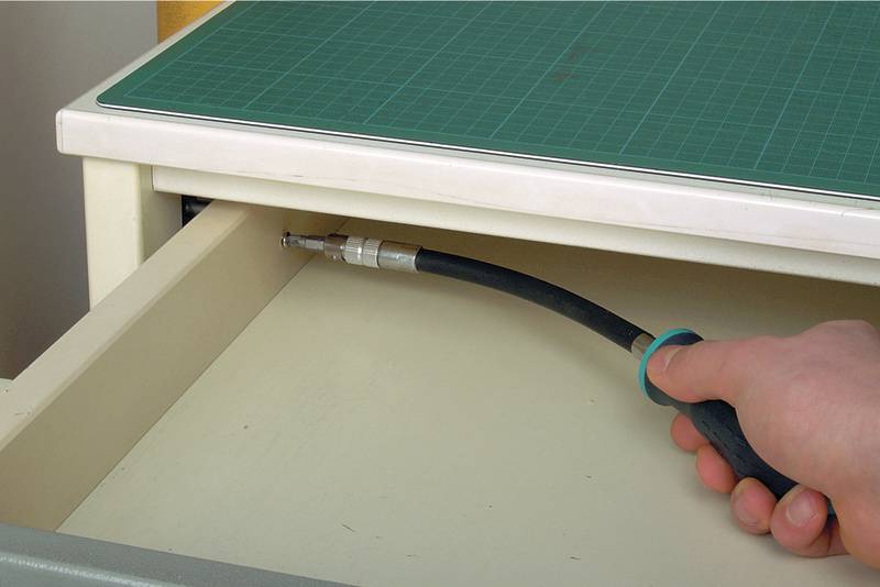 Wolfcraft Werkstatt Bit-Schraubendreher 1/4" (6.3 mm)