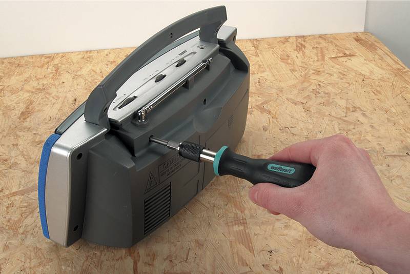 Wolfcraft  Werkstatt Bit-Schraubendreher 1/4" (6.3 mm)