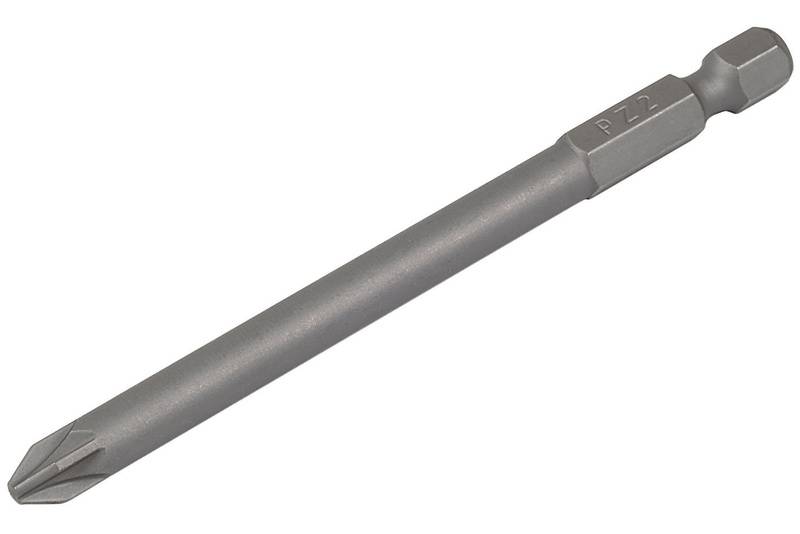 Wolfcraft Kreuzschlitz-Bit PZ 1 S2-Stahl gestrahlt, zähhart E 6.3 1 St.