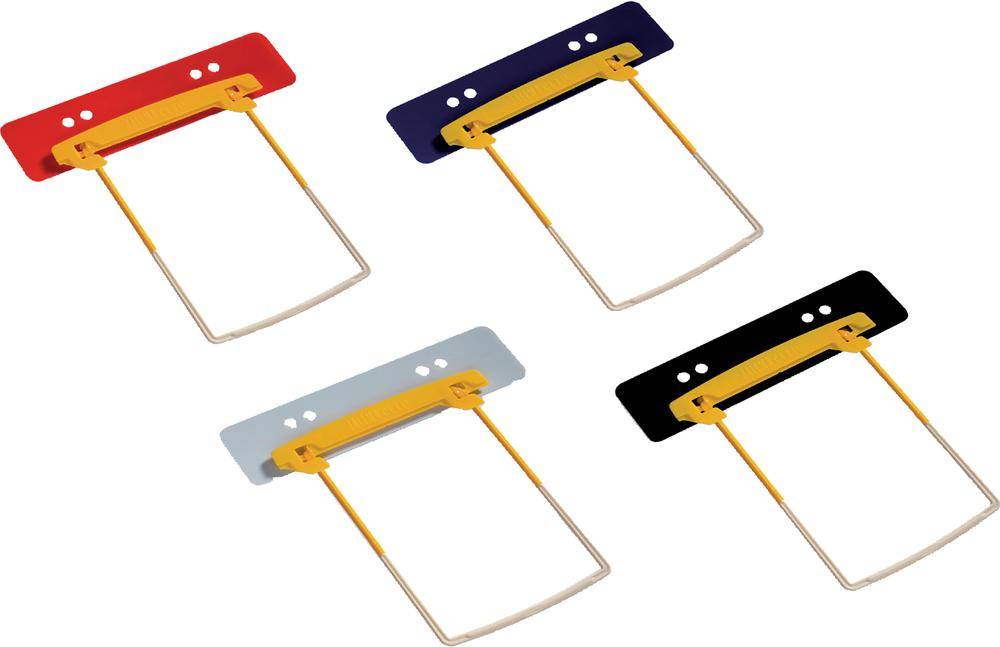 JALEMA Heftmechanik Clip Plus/5712525, sortiert, Kunststoff, Inh. 100