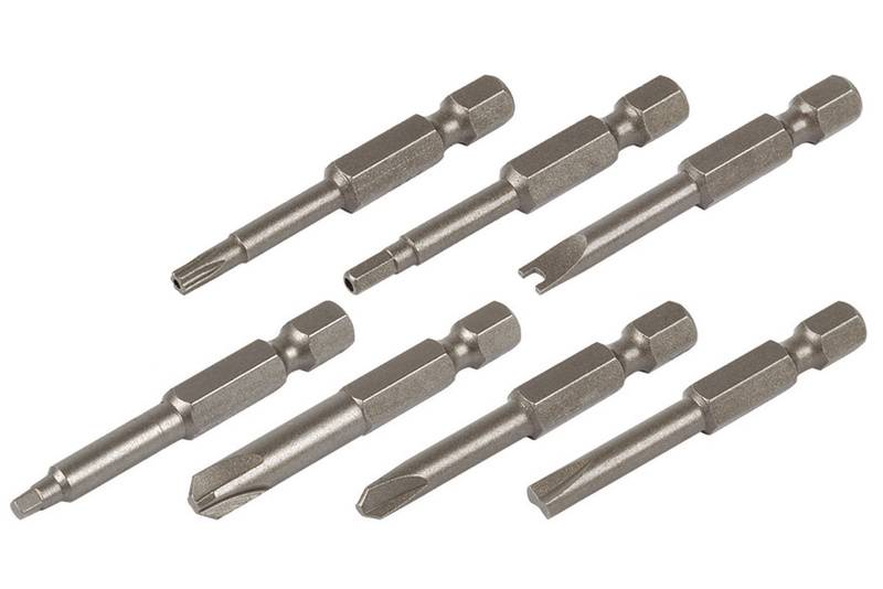 Wolfcraft Tri-Wing-Bit 1, 2, 3 S2-Stahl gestrahlt, zähhart E 6.3 3 St.