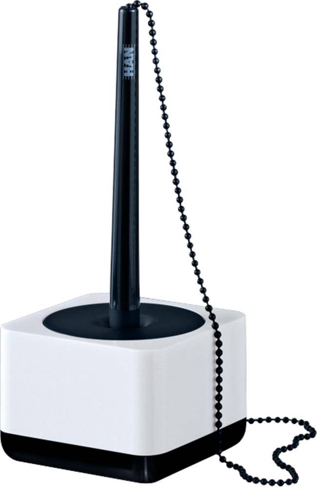 Kugelschreiberständer i-Line weiß-schwarz