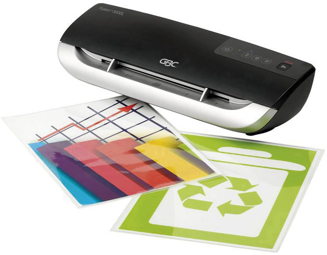 GBC Laminiergerät Fusion 3000L A4 4400748EU DIN A4, DIN A5, DIN A6, DIN A7, DIN A8, Visitenkarten