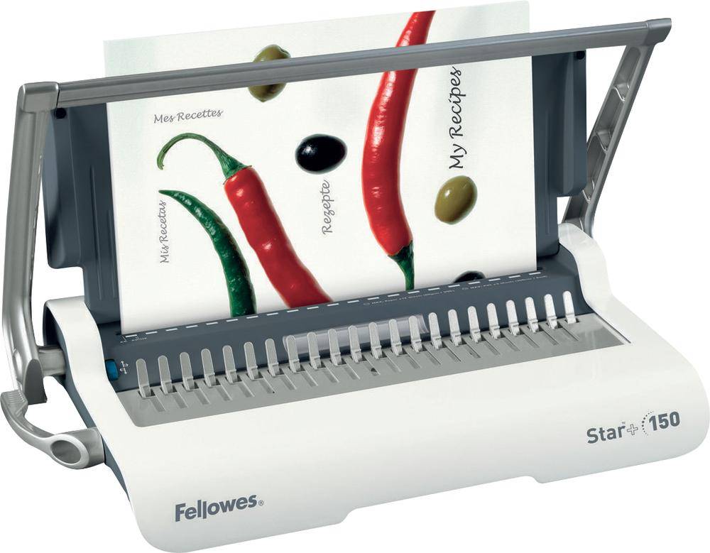 Fellowes Plastikbindegerät Star+/ 5627501, DIN A4 manuell