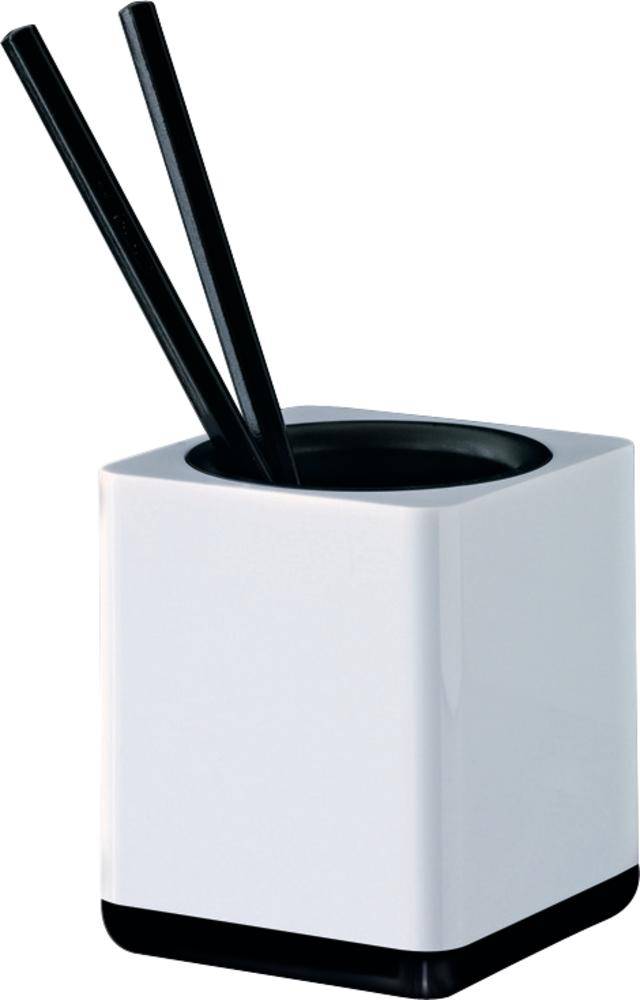 Stifteköcher i-Line weiß-schwarz