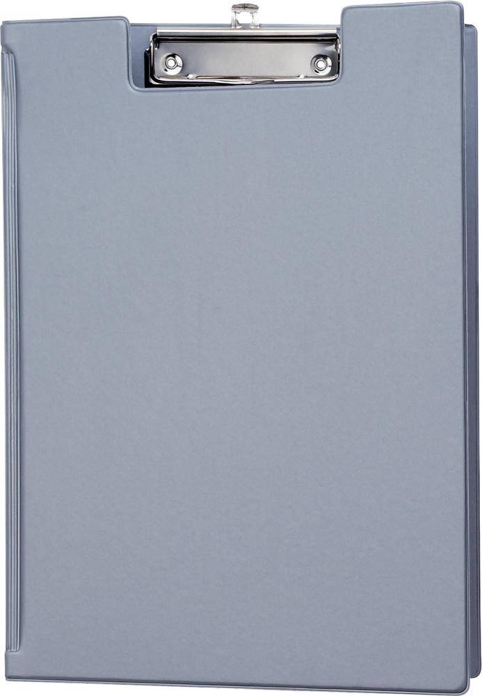 MAUL Schreibmappe mit Folienüberzug/2339295, silber, DIN A4