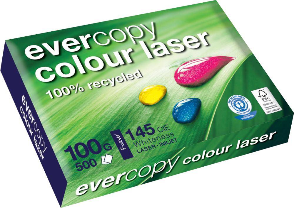 Clairefontaine Forever Colour Laser 50022C 606337  Laser Druckerpapier DIN A4  500 Blatt Weiß
