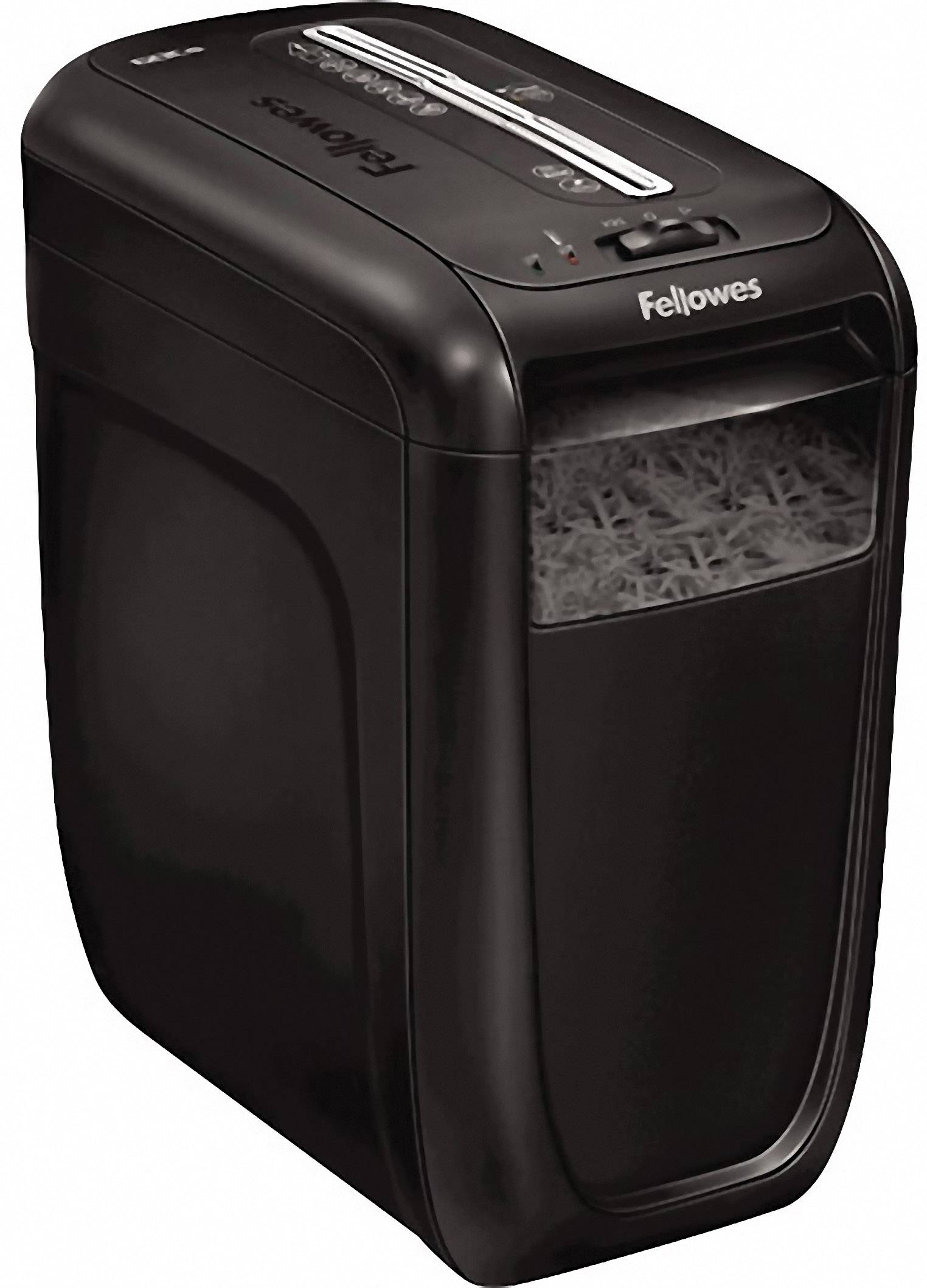 Fellowes Powershred® 60Cs Aktenvernichter 10 Blatt Partikelschnitt 4 x 50mm P-4 22l Vernichtet auch Büroklammern, Heftklammern